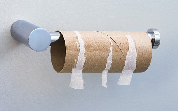 Empty roll. Stock image from Google Images.